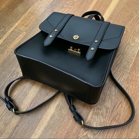 Anne Klein Handbags - Anne Klein Black Backpack Purse